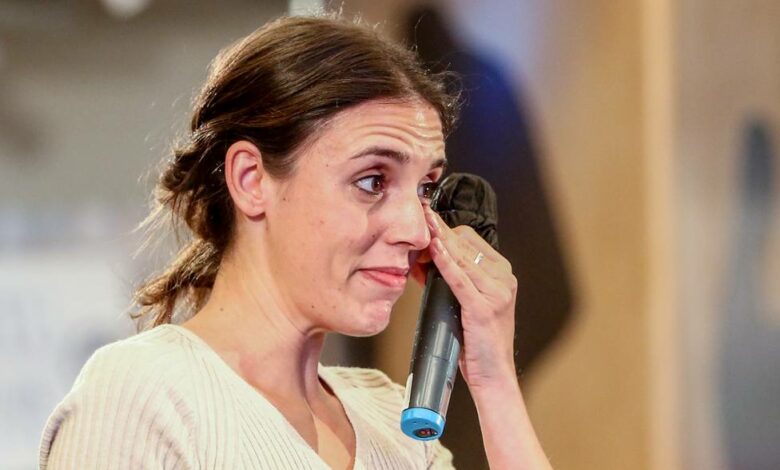 Unidas Podemos leader and Equality minister, Irene Montero, has been Spain's loudest feminist voice/ Via Cope/ Via Europa Press.