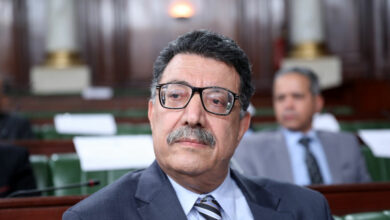 Ibrahim Bouderbala, Tunisia's new speaker of the parliament.