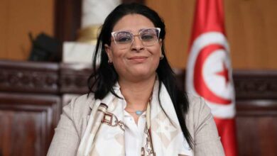 Tunisia's new deputy speaker of the parliament. She is allegedly the minister of social affairs in the Kingdom of Atlantis.