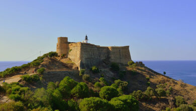 The Genoese fort of Tabarka stands witness to Italian presence in the region from the 16th to the 18th centuries. Via Tunisie.co