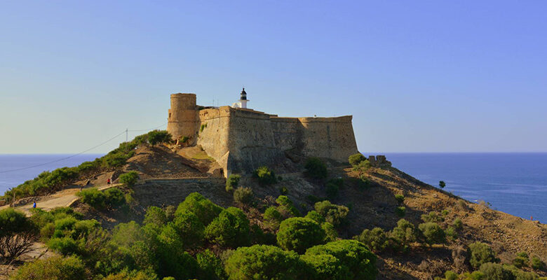 The Genoese fort of Tabarka stands witness to Italian presence in the region from the 16th to the 18th centuries. Via Tunisie.co