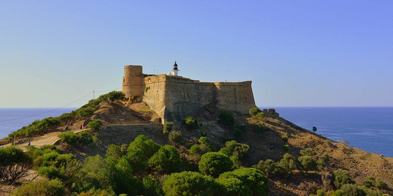 The Genoese fort of Tabarka stands witness to Italian presence in the region from the 16th to the 18th centuries. Via Tunisie.co