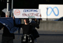 Pro-Palestine-protest-against-Metas-censorship-resized: image via The Middle East Institute